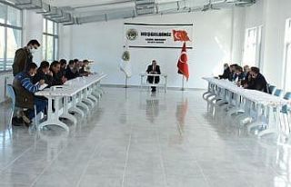 İnönü Belediyesi muhtarlarla istişare toplantılarına...