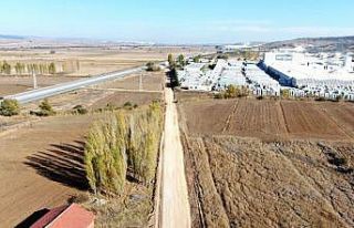 İnönü Yukarı Ilıca Havuzlar yolunun 2’nci etabı...