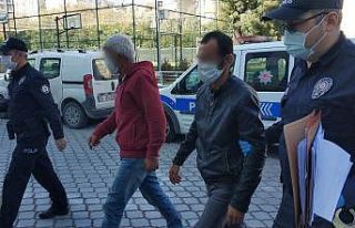 İnşaattan hırsızlık zanlısı 2 kişi yakalandı