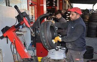 İnternet üzerinden alınan kış lastiklerinde üretim...