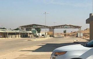 Irak ile Suudi Arabistan arasındaki sınır kapısı...
