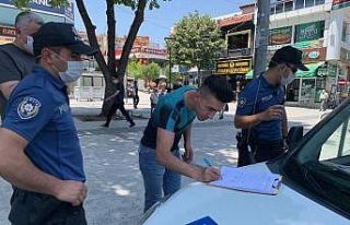 Isparta’da maske takmayan bin 235 kişiye 1 milyon...