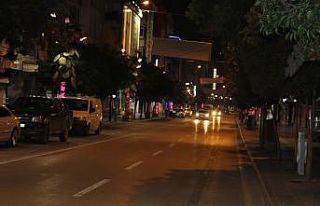 Isparta’da sokağa çıkma kısıtlamasıyla birlikte...