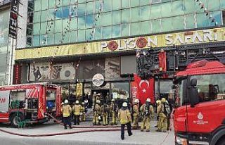 İstanbul’da atış poligonunda korkutan yangın