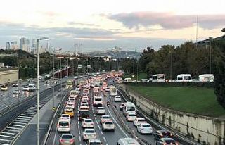 İstanbul’da trafik yoğunluğu yüzde 40’ı aştı