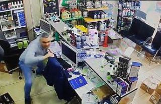İzmir’deki depremde iş yerinde yaşanan panik...