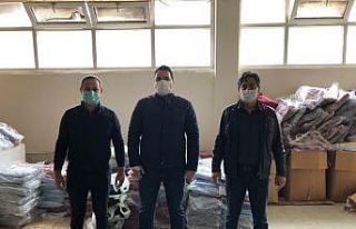 İzmir’e 700 battaniye gönderildi