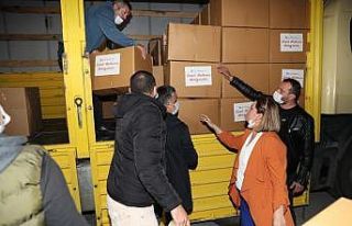 İzmit halkının yardımları İzmir’e ulaştı
