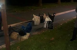 İzmit Körfez’inde kaçak avlanan 220 kilo midye...