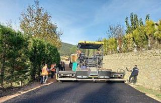 İzmit’te köy yolları konforlu hale getiriliyor