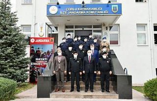 Jandarma Genel Komutanı Orgeneral Çetin Çorlu’da