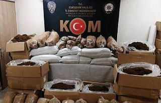 Kaçak tütün ve tütün ürünleri operasyonları,...