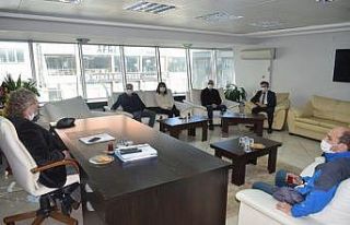 Kadıoğlu mozaiklerini incelediler