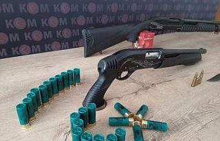 Kahramanmaraş’ta silah kaçakçılığına 4 gözaltı