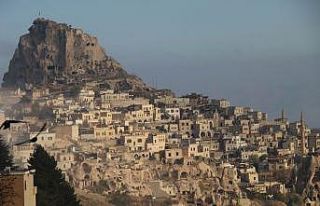 Kapadokya güne sis ile başladı