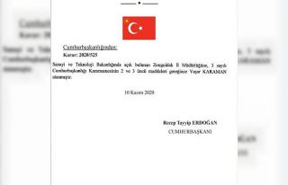 Karaman, Sanayi ve Teknoloji İl Müdürü oldu