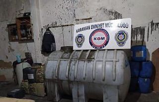 Karaman’da kaçak akaryakıt operasyonu