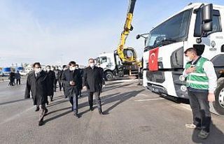 Karatay Belediyesi araç filosuna 15 yeni araç dahil...