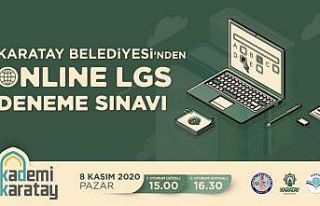 Karatay’daki öğrencilere online deneme sınavı