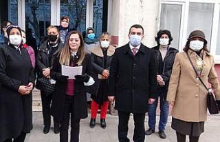 Kars’ta AK kadınlardan kadına şiddete hayır