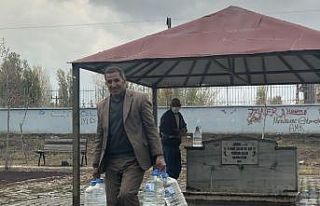 Kars’ta mahalle çeşmesi geleneği sürüyor