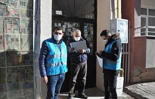 Kars’ta vaka evlerinin kapılara uyarı yazısı