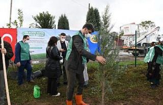 Kartepe’de 2 bin fidan toprakla buluştu