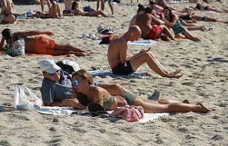 Kasım ayının ortasında deniz keyfi