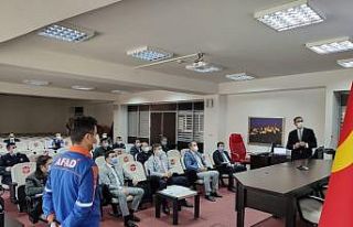 Kastamonu Belediyesi’nden acil durum ekibine eğitim