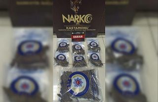 Kastamonu’da 776 gram uyuşturucu ile yakalanan...