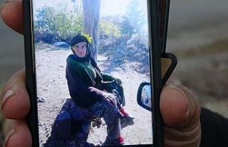 Kaybolan kadın için arama ve kurtarma çalışmaları...