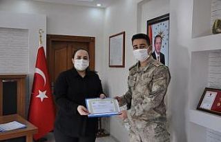 Kaymakam Demir’den jandarma personellerine başarı...