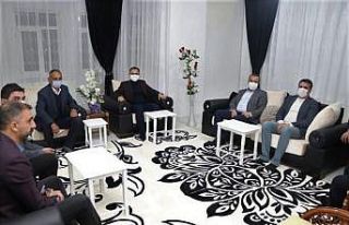 Kaymakam Koç ev ziyaretlerine devam ediyor