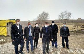 Kaymakam Koşal, köy ziyaretlerinde bulundu