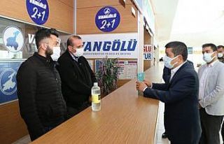 Kaymakam Mehmetbeyoğlu’ndan korona virüs denetimi