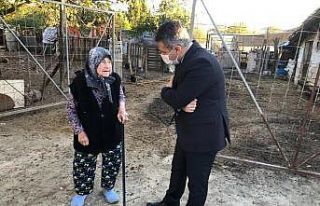 Kaymakam Taşçı engelli ve yaşlıları yalnız...