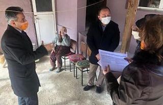 Kaymakam Taşçı yaşlıların ve engellilerin sorunlarını...