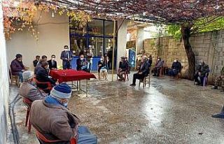 Kaymakam Tugay Yaylımlı köyünde halk toplantısı...