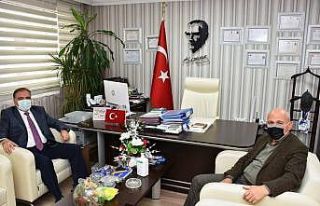 Kaymakam Türköz’den Uzun’a ziyaret