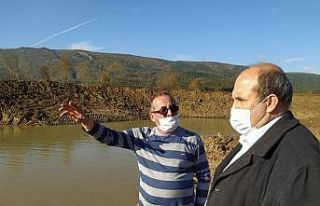 Kaymakam Ünal mera ıslah çalışmalarını yerinde...