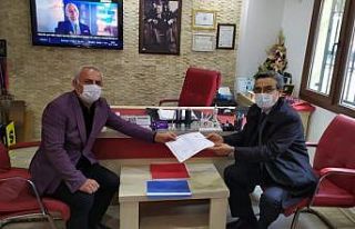 Kaymakam Yücel, Emlak Müşavirleri Derneği’ni...