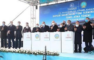 Kayseri Havaalanı Yeni Terminal Binası’nın temeli...