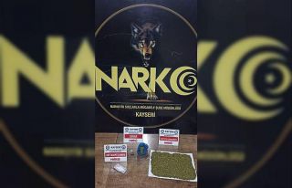 Kayseri’de uyuşturucu operasyonu: 1 gözaltı