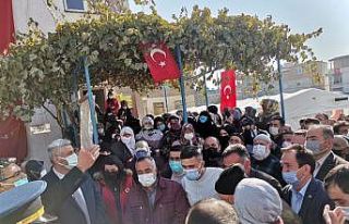 Kayserili şehit son kez baba ocağında