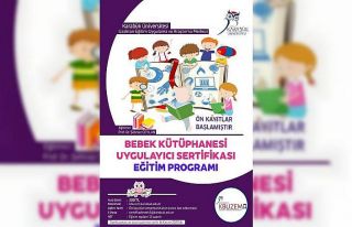 KBÜ’den Bebek Kütüphanesi eğitimi