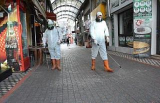 Kdz. Ereğli’de ortak kullanım alanları ilaçlanıyor
