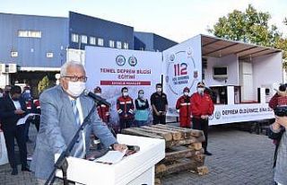 Kdz. Ereğli’de uygulamalı deprem tatbikatı