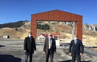 Keltepe Kayak Merkezi’nde kış hazırlıkları...