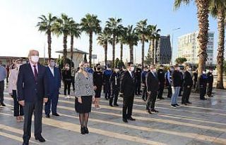 Kepez’de 10 Kasım Atatürk’ü anma töreni
