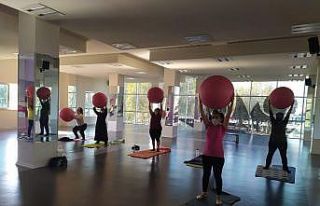 Kepezli kadınlar güne sporla başlıyor